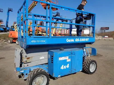 Used 2013 Genie GS3369RT Scissor Lifters New York US | United Lift #1445583