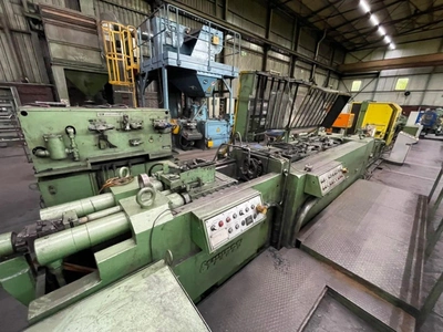 SCHUMAG Combined Bar Drawer with chamfering, in good working condition, visible under power, POA