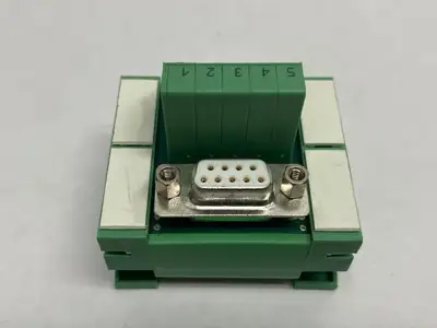 USED PHOENIX CONTACT VARIOFACE TERMINATION BOARD UM 45-D 9SUB/B/ZFKDS