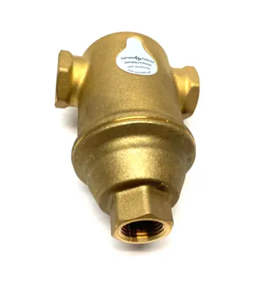 USED SPIROTECH SPIROTRAP BRASS BODY DIRT SEPARATOR