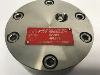 Used AW COMPANY POSITIVE DISPLACEMENT FLOW METER VALVE Flowmeters | Maverick Industrial Sales #1107770