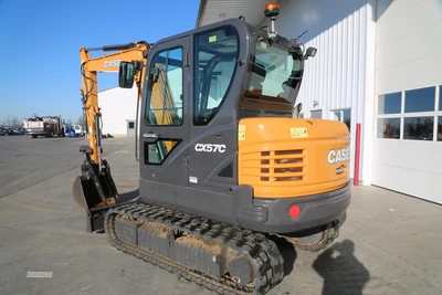Used 2022 CASE CX57C Crawler Excavators - Mini Pennsylvania US | Zimmerman Farm Service #1409907