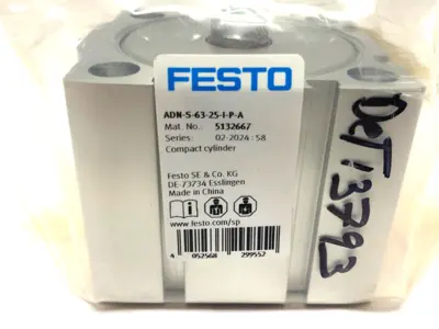 NEW FESTO COMPACT CYLINDER 25MM STROKE 63MM BORE