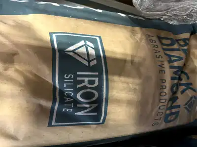 BLACK DIAMOND IRON SILICATE SANDBLAST