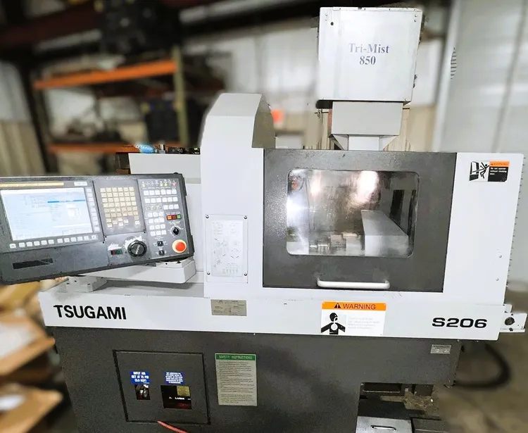 Used 2012 TSUGAMI S206 Swiss Type Automatic Screw Machines Arizona US | Midstate Machinery #170630