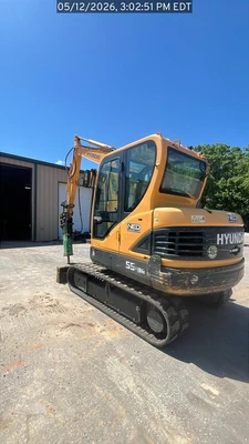 Used 2023 HYUNDAI ROBEX 55-9A Crawler Excavators - Mini North Carolina US | National Equipment Dealers #1422358