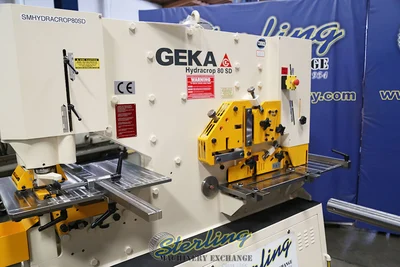 New | in-Stock GEKA HYDRACROP 80SD Ironworkers California US | Sterling Machinery Exchange #1465436