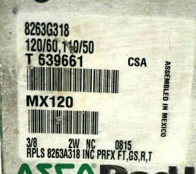 NEW ASCO 8263G318 SOLENOID VALVE