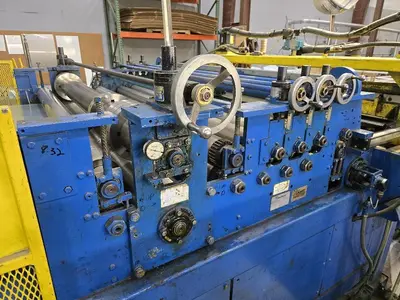 60" x . 060" x 40,000 Lbs. Iowa Precision Multi-Blanking Line