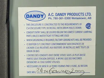 NEW AC DANDY UPS-CDP-AC-30