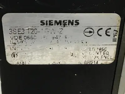 USED SIEMENS 3SE3 120-1GW-Z