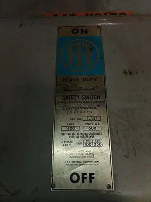 USED ITE F-355