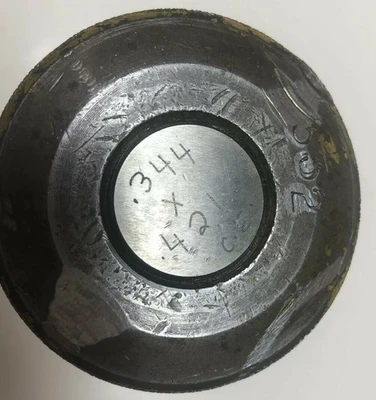 Wilson Tool Amada Rad Punch & Die Set Turret Assembly Shearing .344 X .421 C.E.