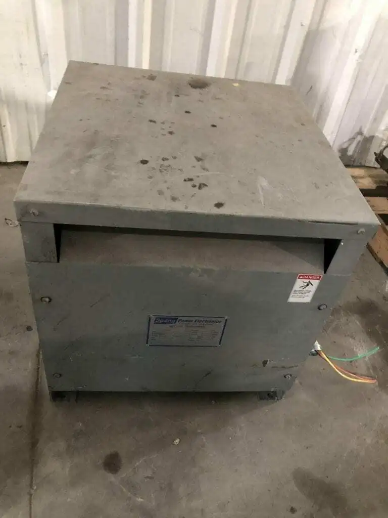 Sprang Power Electronics 22KVA Dry Type Transformer 480V 121/105/91V 3PH 60Hz