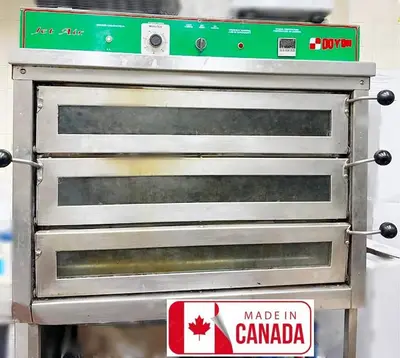 Commercial Electric Pizza Deck Oven – Doyon Jet Air (3 Deck)