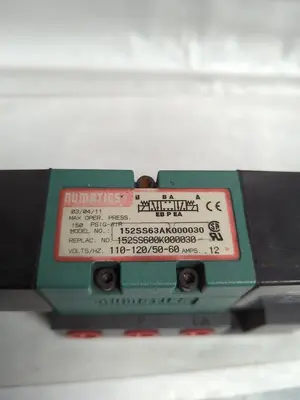 Used NUMATICS 1522SS63AK000030 Solenoid Valves Ohio US | Surplus Asset Holdings #1238415