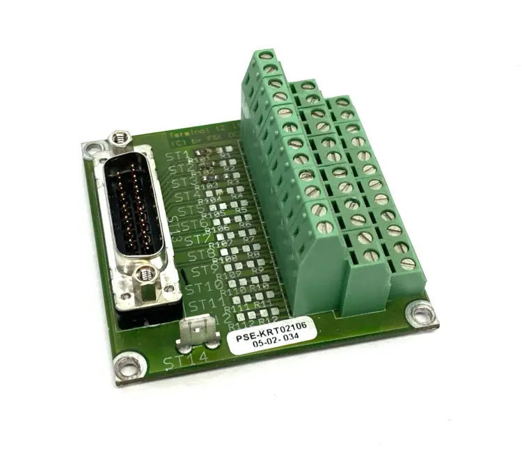 Used F&K Delvotec Breakout Amplifier Board, Terminal 12 1178 PLC Processors Michigan US | Maverick Industrial Sales #1395013