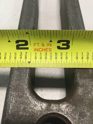 UNKNOWN MAKE Open Toe Clamp 687 USED