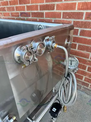 Used SANI MATIC STAINLESS STEEL 400 L COP SYSTEM PARTS WASHER SKID W/ HEATING, PUMP Parts Washers California US | Equipment Lab #1461704