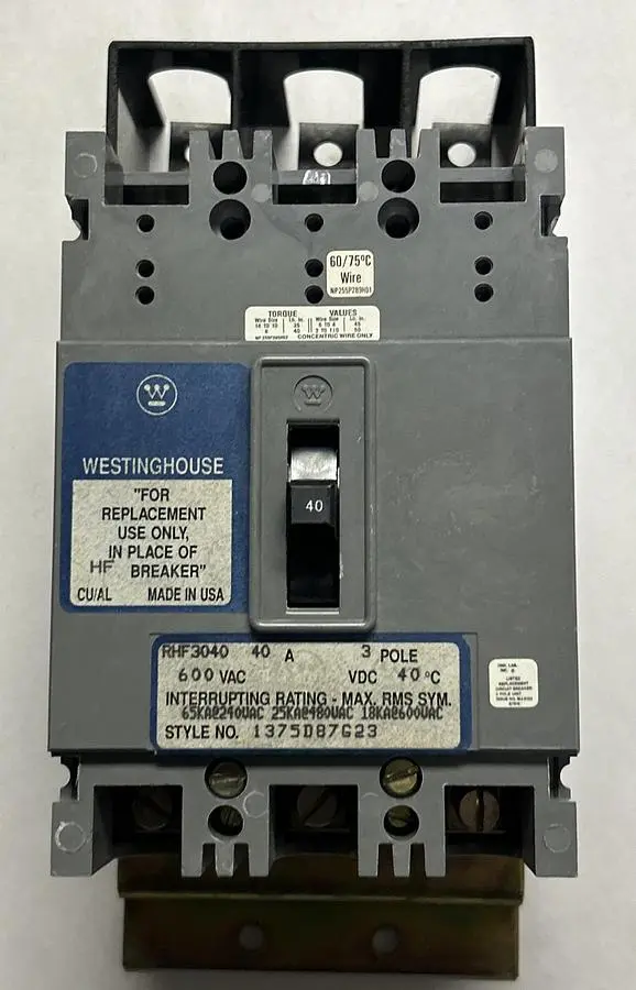 New | in-Stock WESTINGHOUSE RHF3040 Miscellaneous Equipment (Electrical & Power) | Surplus Asset Holdings #1197541
