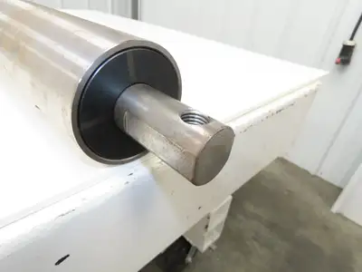 PPI Hytrol 914.R7S49T Conveyor Take-Up Pulley 4"x 49"BW 1-9/16" Shaft Crowned