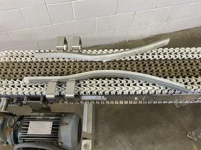 10' Modular Belt Conveyor with Curve