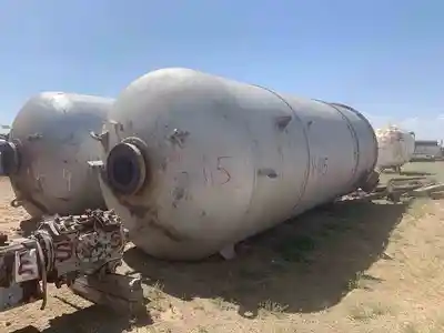 15650 gal national tank vertical carbon steel pressure vessel