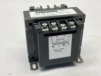 USED CUTLER HAMMER INDUSTRIAL CONTROL TRANSFORMER 100VA