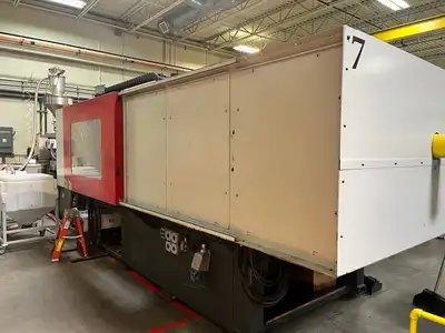 2001 CINCINNATI MILACRON NT-550-80 Injection Molding Horizontal/Vertical | Machinery Network (4)