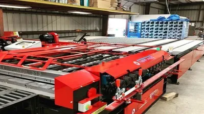 ACS Fabri-Flange HVAC Flanging System TDF Rollformer | THREE RIVERS MACHINERY (14)