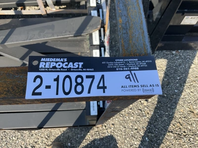 Used AGT SAII100 SKID STEER FORK ATTACHMENT Pallet Forks Michigan US | Miedema Asset Management Group #1341224