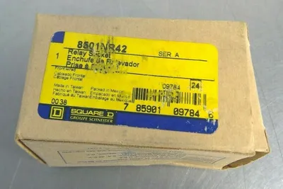 Square D - 8501NR42 Series A - Relay Socket 4H