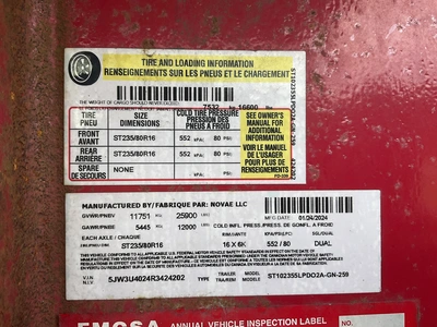 Used 2024 SURE-TRAC HD GOOSENECK DECKOVER Deckover Trailers Michigan US | Miedema Asset Management Group #1384774