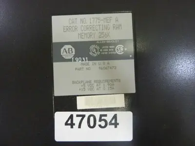 USED ALLEN BRADLEY 1775-MEF SER A