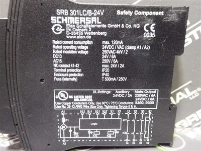 Schmersal SRB 301LC/B-24V Safety Relay Used