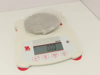 Ohaus Scout SPX622 Precision Analytical Balance Weigh Scale 620 Grams Portable