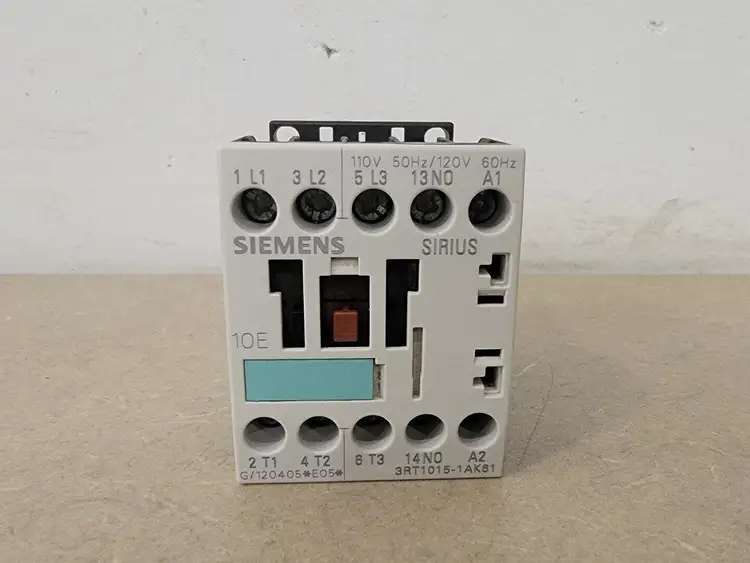 Used SIEMENS 3RT10151AK61 Switchgears British Columbia CA | Lenmark #238934