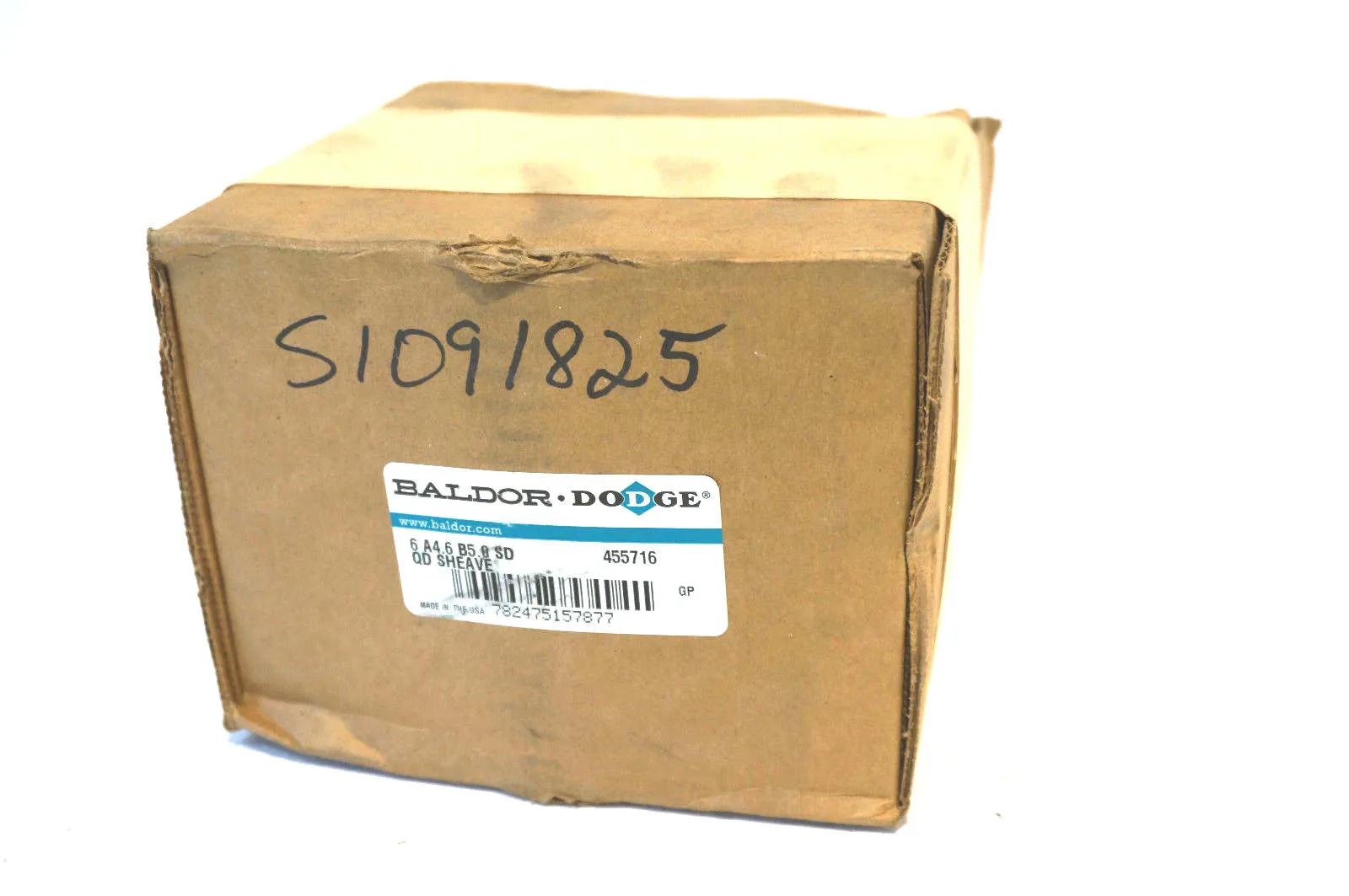 NEW DODGE 455716 QD SHEAVE 6A4.6B5.0-SD