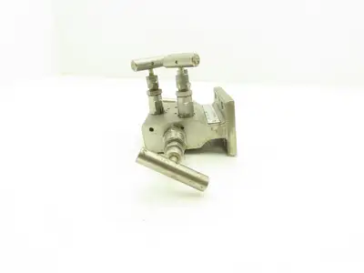 Century Valve CM1051F49CDG 5 Valve Differential Pressure Manifold 1/2" NPT SST