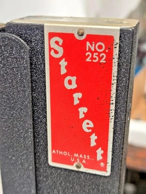 Starrett 252 Height Gauge Gage