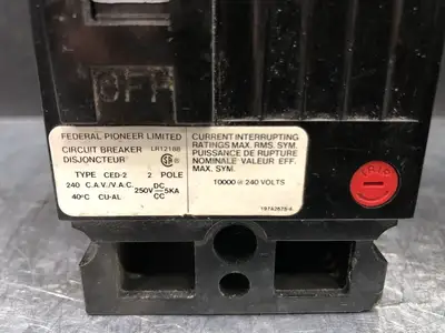 USED FEDERAL PIONEER CED122015