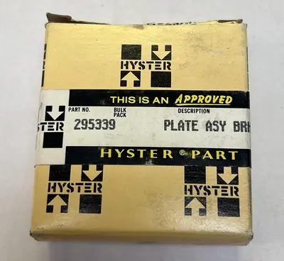 New | in-Stock HYSTER 295339 Parts & Accessories (Material Handling) Ohio US | Surplus Asset Holdings #1226435