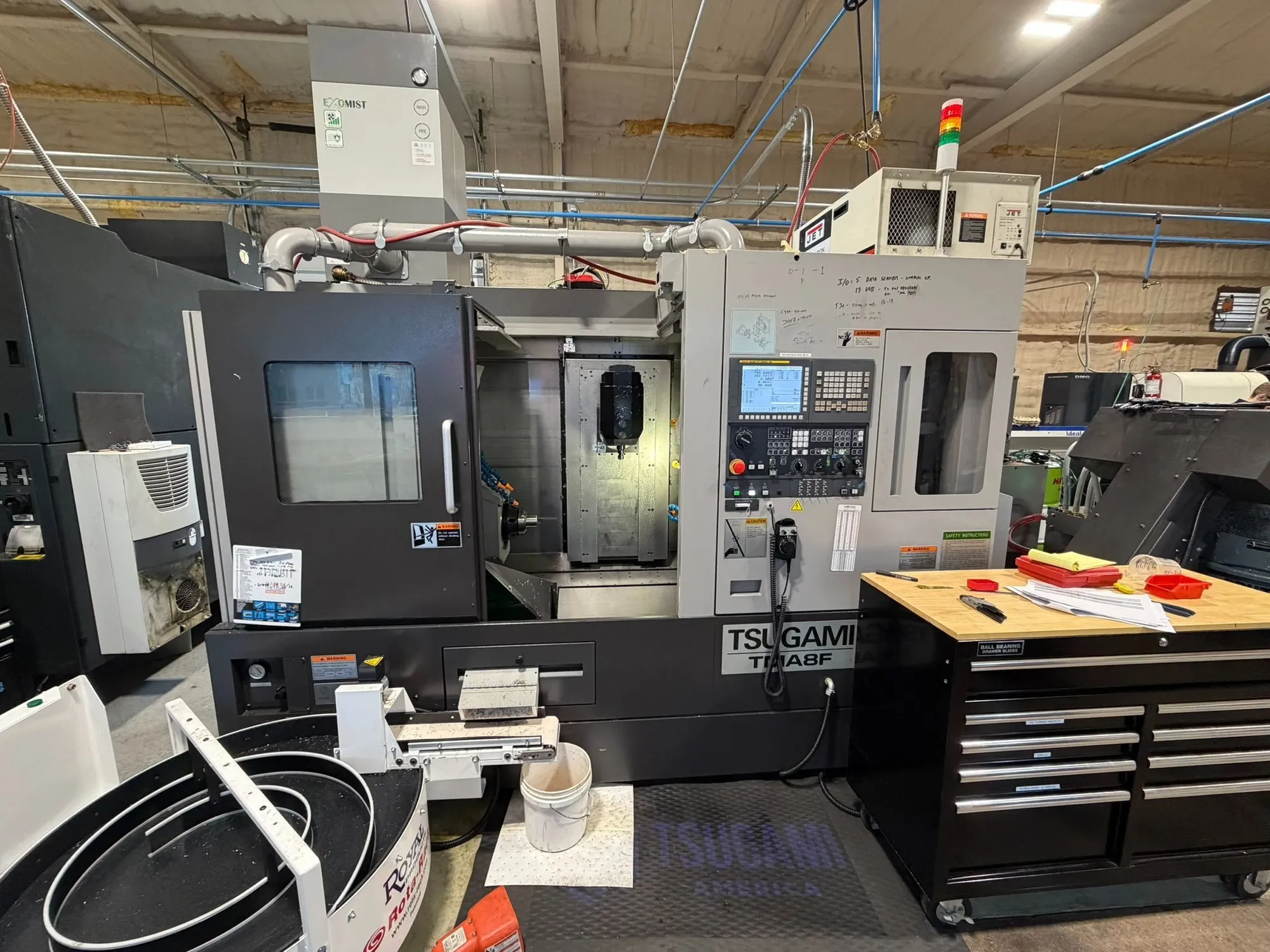 2022 Tsugami TMA8F 6-Axis CNC Milling and Turning Center
