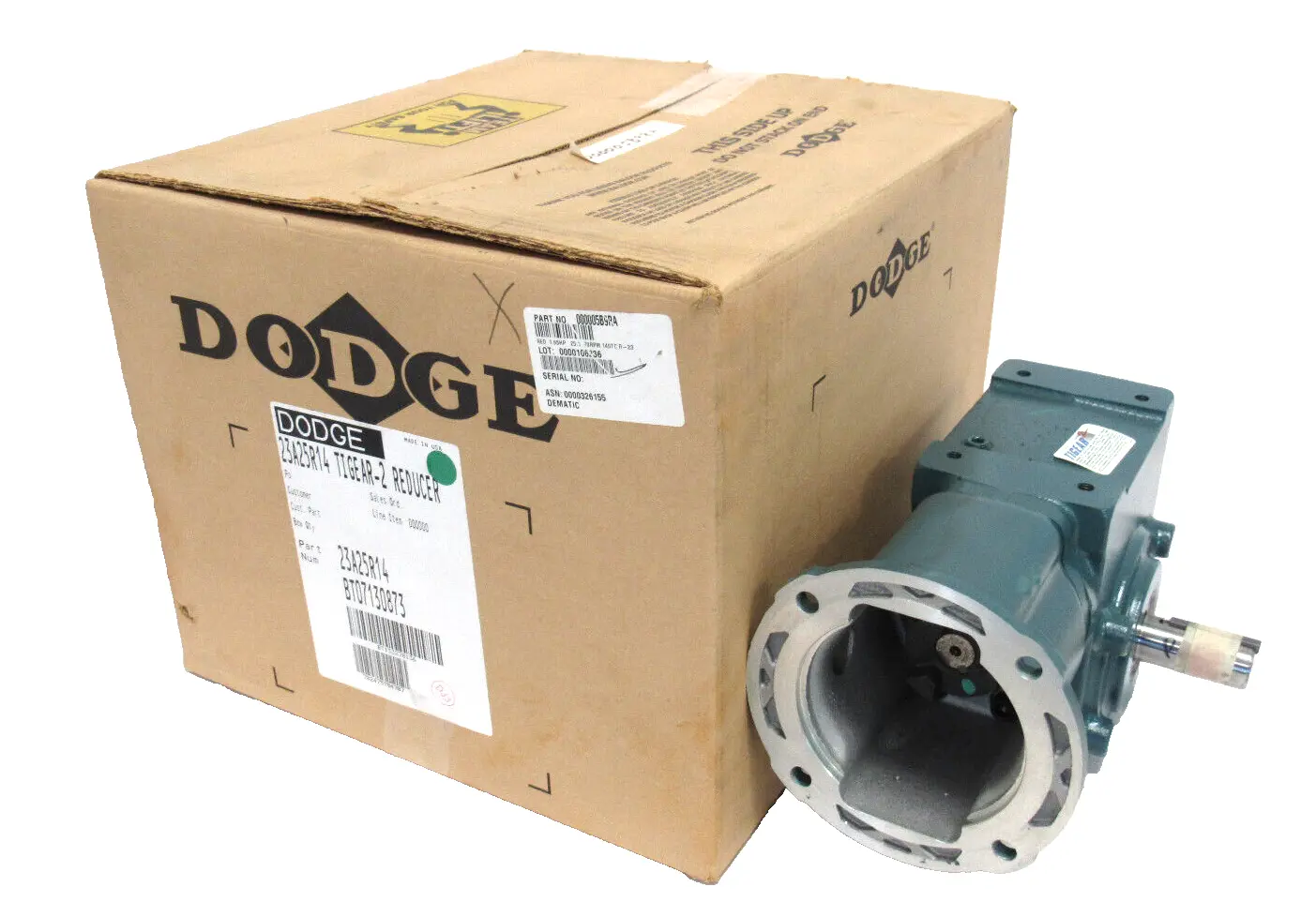 NEW DODGE 23A25R14 REDUCER 25:1