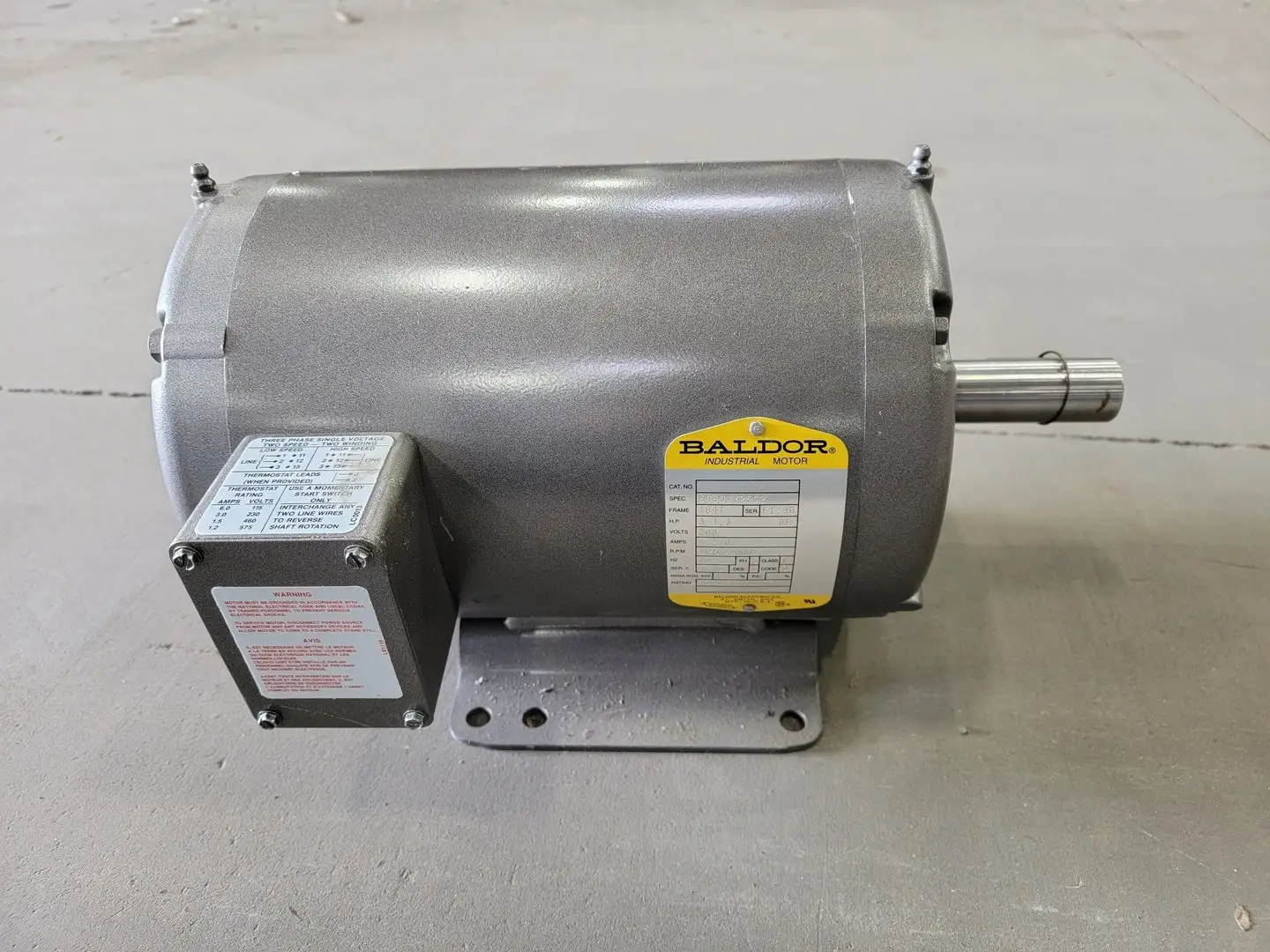 NEW BALDOR 36B01Y25C2
