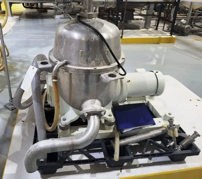 Westfalia SB 7-06-576 clarifier centrifuge, 316SS.