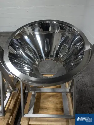 USED Vector Vector Fluid Bed Dryer, Model FL-M-15, S/S