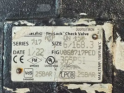 Used 2022 VICTAULIC V060717PED Valves/Fittings British Columbia CA | Lenmark #1440751
