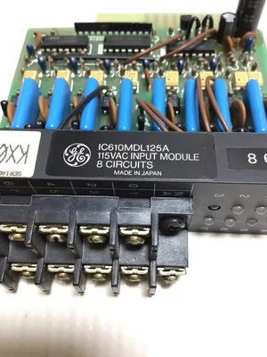 GE Fanuc IC610MDL125A Series One PLC Input Module 8 Circuits 115VAC