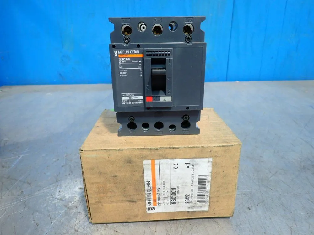Used MERLIN GERIN NSC100N Circuit Breakers Ohio US | HGR 24 #878300